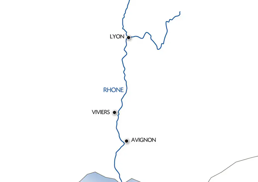 2025-0902-Christmas in Provence and the Rhône Valley-map