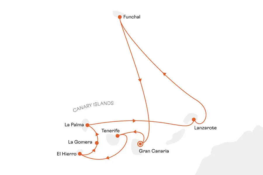 2026-0108-Gran Canaria – Gran Canaria Welcome to the islands of everlasting spring – Hiking-MAP