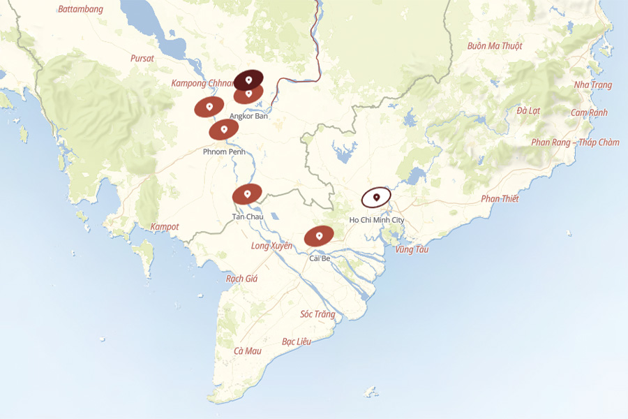2026-0302 amawaterways-Charms of the Mekong Ho Chi Minh City to Kampong Cham-map