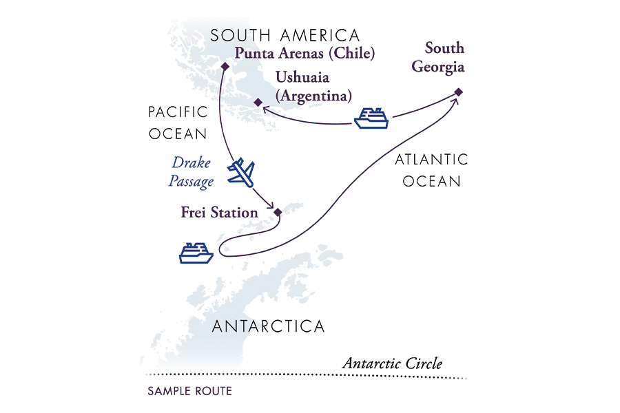 2026-0504-Antarctica & South Georgia Air-Cruise-map