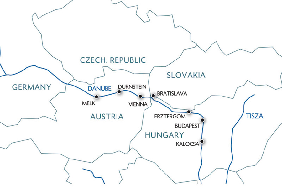 2026-0511-The beautiful blue Danube (port-to-port cruise)-map