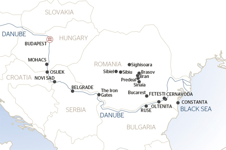 2026-0512-Along the river Danube, Budapest and the Balkan peninsula (port-to-port cruise)2-map