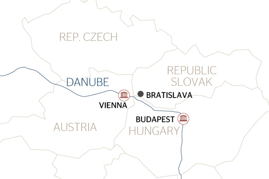 2026-0513-Capital Cities Along the Danube (port-to-port cruise)-map