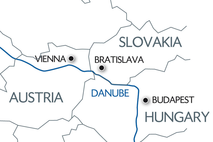 2026-0513-New Year on The Danube Vienna, Budapest and Bratislava (port-to-port cruise)-map