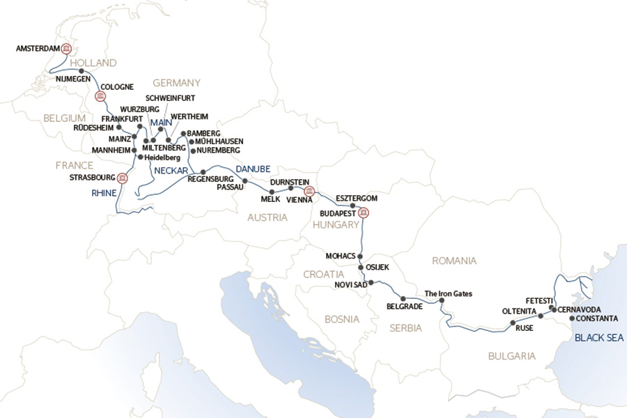 2026-0514-From Amsterdam to the Iron Gates-map