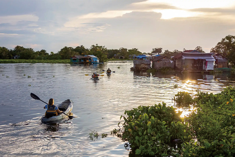 Aqua Expeditions | 湄公河 | 湄公河探索之旅 金邊往暹粒（延伸段） 4日Aqua Mekong Discovery Cruise Phnom Penh to Siem Reap (extension) 4days / 2026年08.12月 / 2027年02.04.08.12月 / 2028年04.08.12月