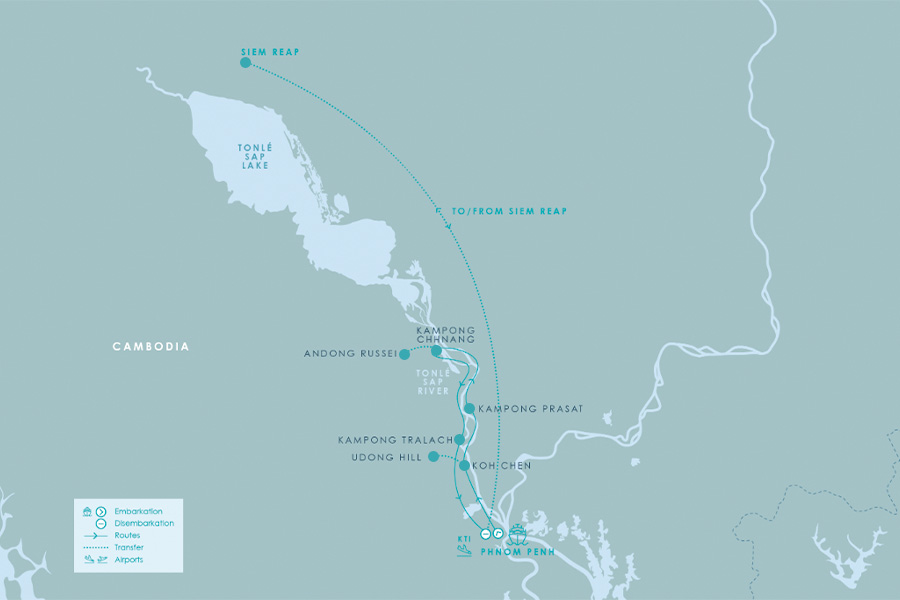 2026-0520-Aqua Mekong Discovery Cruise Phnom Penh to Siem Reap (extension) 4days-map
