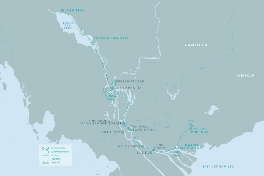 2026-0520-Aqua Mekong Explorer Cruise Ho Chi Minh City to Siem Reap (extension) 5 days-map