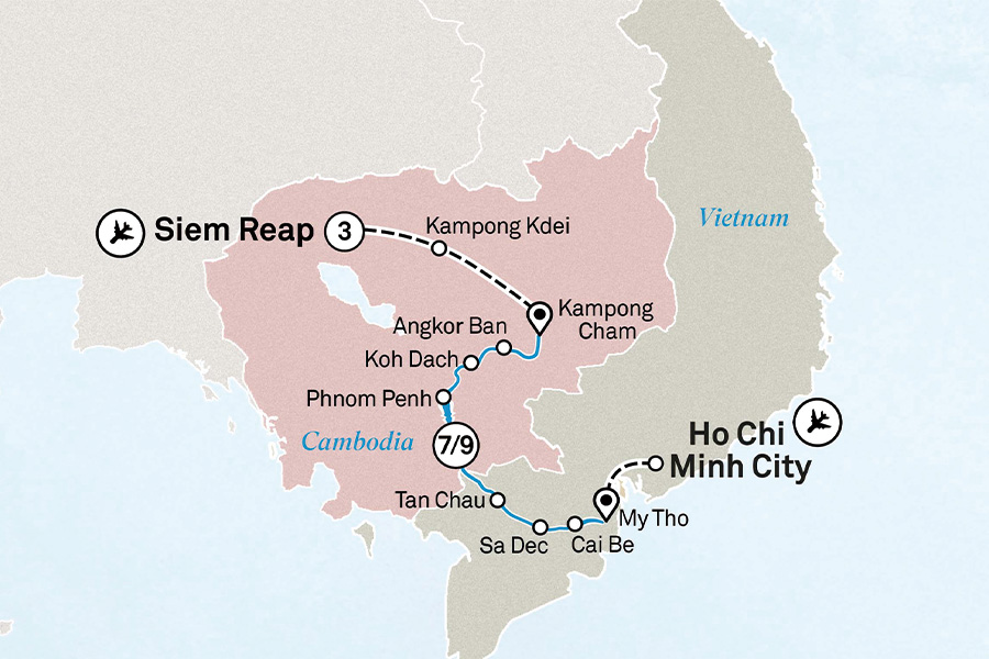 2026-0521-Luxury Mekong and Temple Discovery Cruise-map